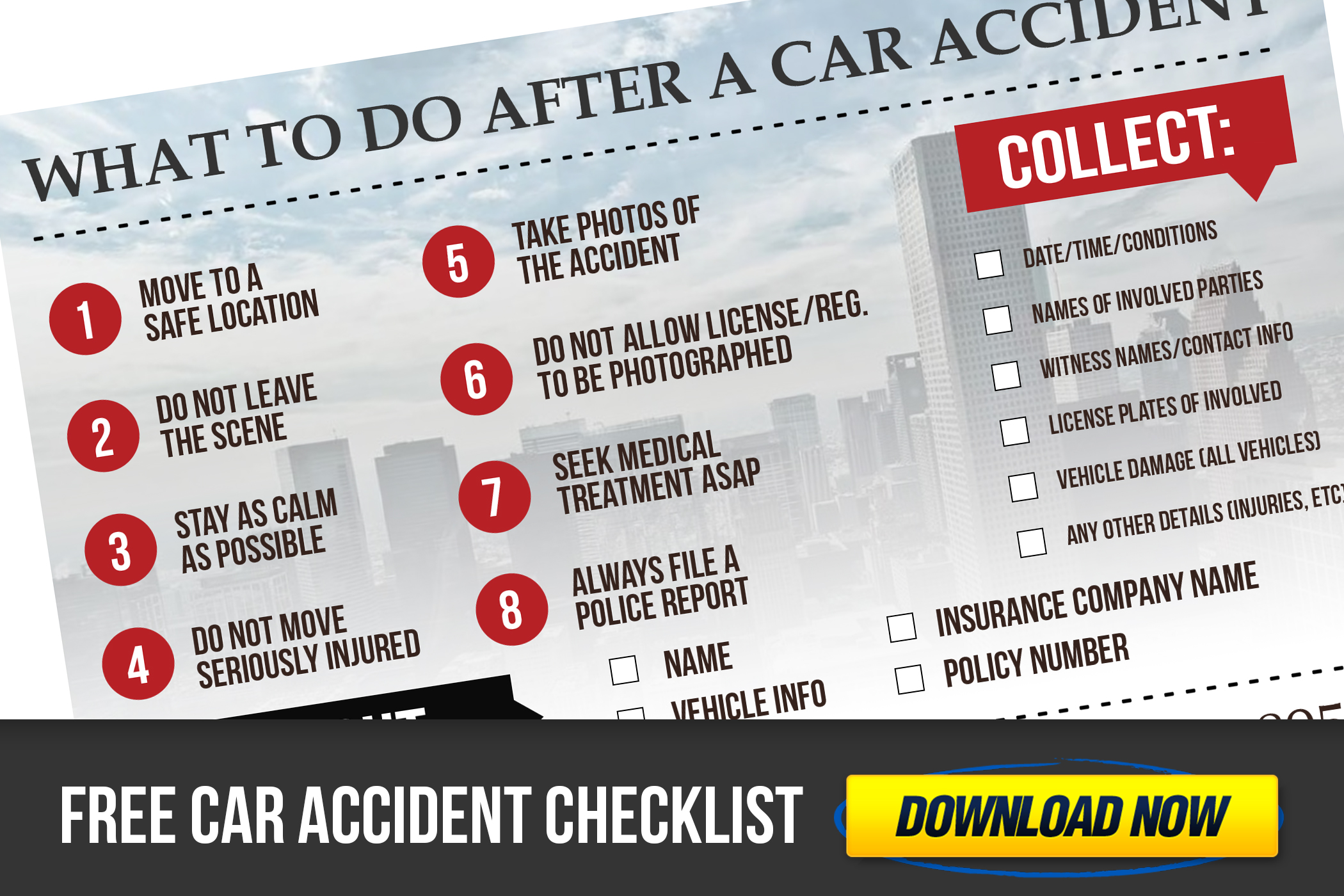 Car Accident Checklist